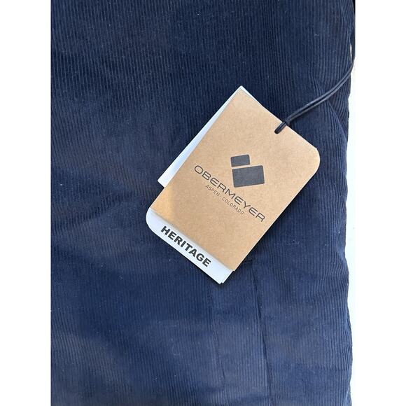 Obermeyer Condor Corduroy Jacket Black Men’s XL Sherpa Fleece Lined Coat Snap - Picture 14 of 16